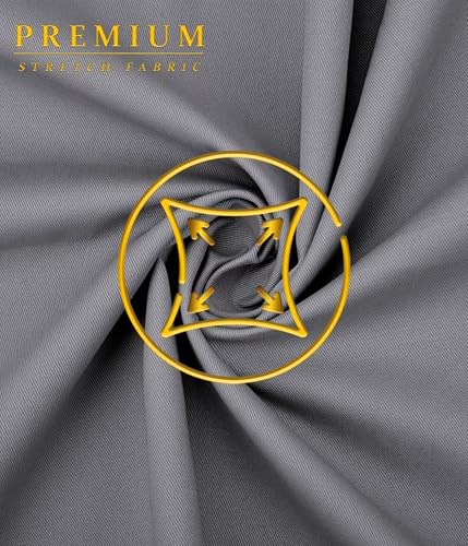 ETHANOL Mens Slim Hyper Stretch Motion Free Five Pockets Denim Pants 6