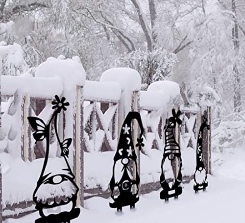 Coonoe Metal Gnome Decor Garden Stakes Large Size 22.4 Inch  thumb #1