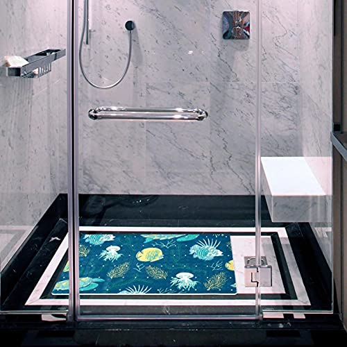 Tapis de bain antidérapant lavable en machine pour baignoire - 7