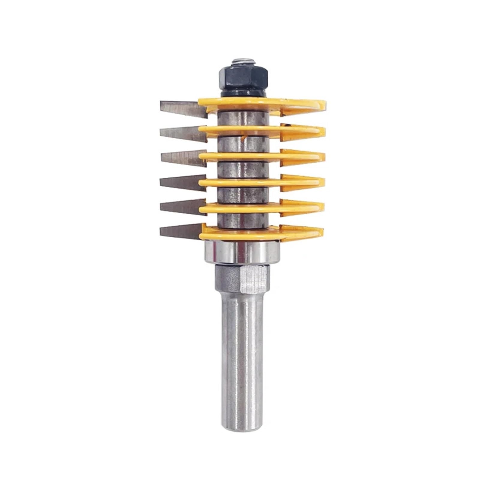 1 pieza de 2 dientes 47MM(1-7/8 ") broca enrutadora junta dedo ajustable fresa for carpintería for extremo frontal madera(12.7x47.6x4mm)
