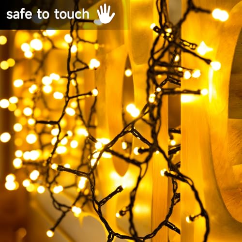Electight 33ft Solar String Lights Outdoor Garden, LED Solar Powered Fairy Lights - Image 4