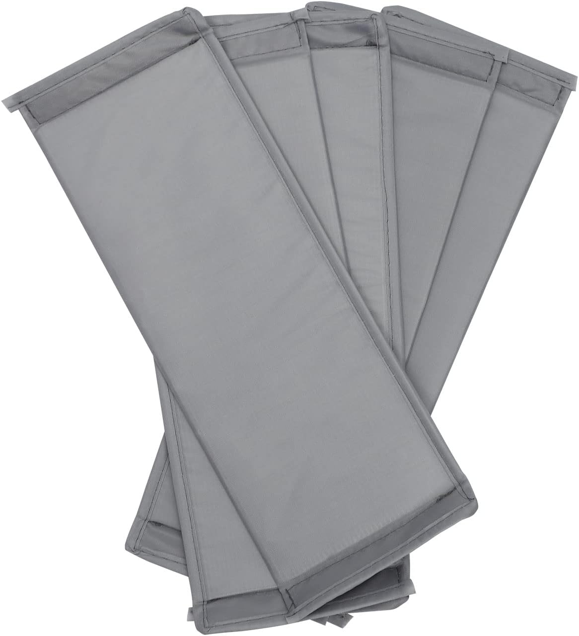 Set of 2 Under Bed Shoe Storage Organizer with 2 Handles, Foldable Fabric Shoes Container Box with Adjustable Dividers and Clear Window for Store 6 Pairs in Total