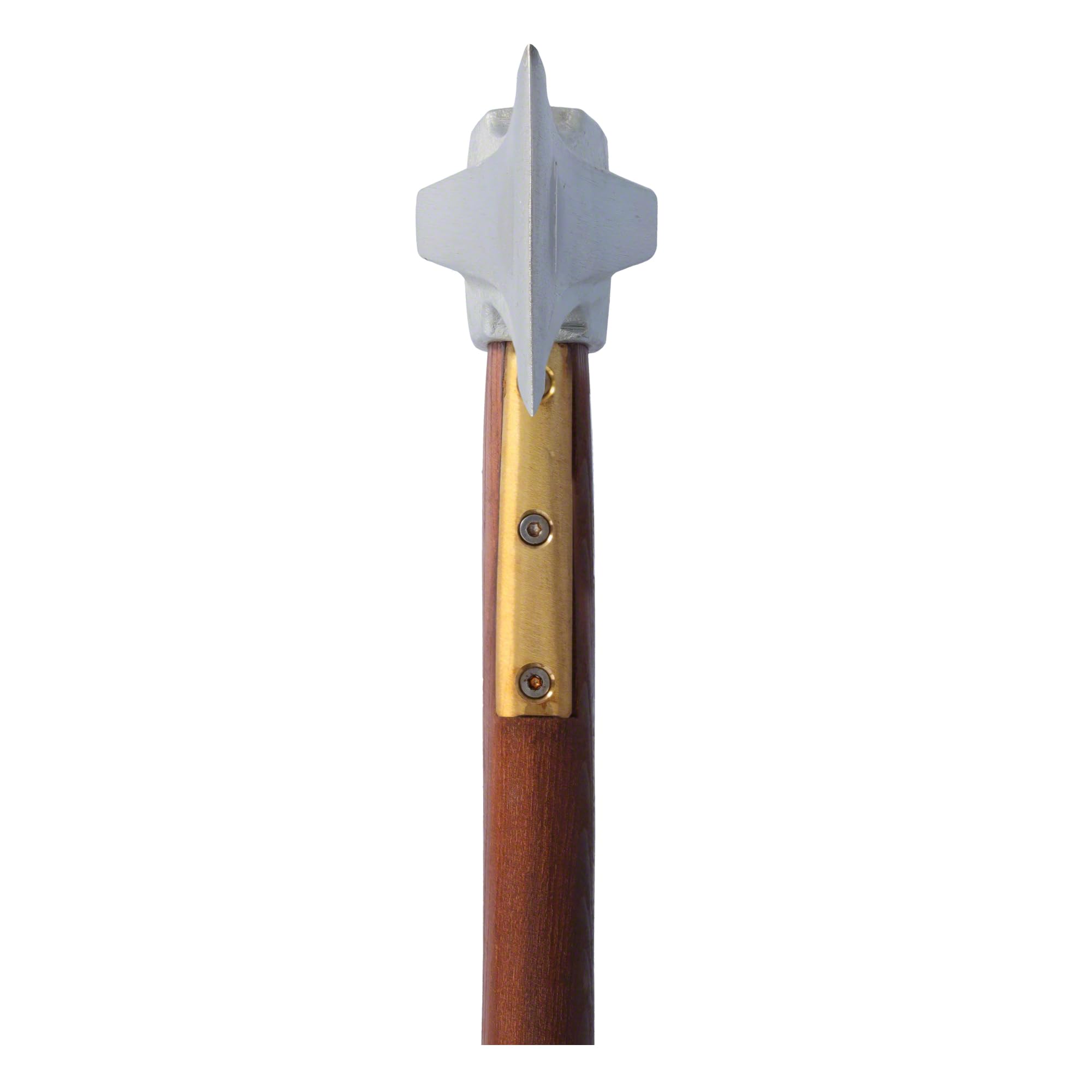 Stubai 671922NRM - Súper hacha de partición imitación acero, con protección de mango latón, 1800 g