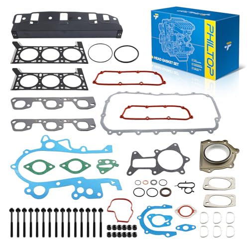 Image of PHILTOP HS9996PT-2 Head Gasket Set Fit for Chrysler Town & Country 2004-2010L, Dodge Grand Caravan 2004-2010, Routan 2009-2010, Pacifica 2005, 2007-2008, for 3.8L Engine Cylinder Head Gasket kit