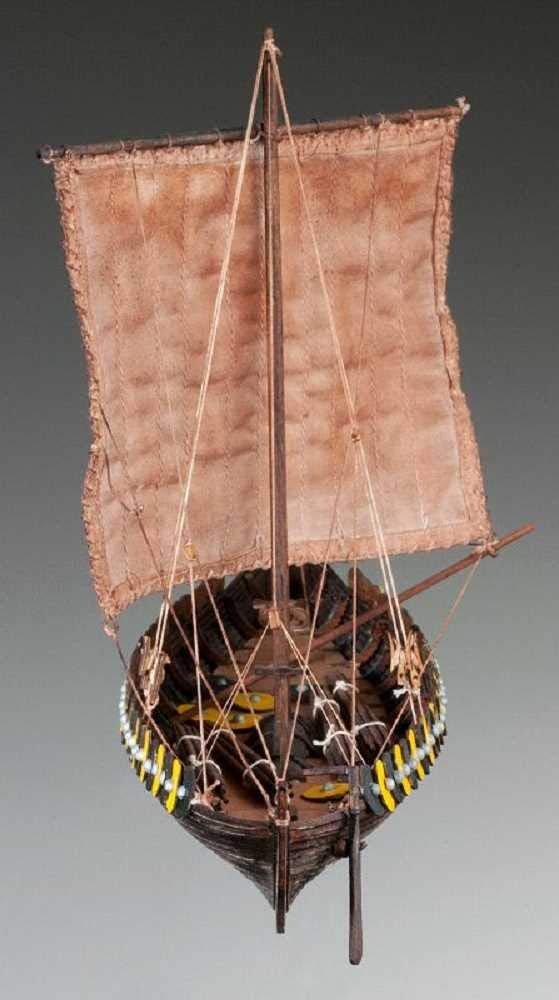 Best Price Square Gokstad - Barco vikingo 1:72