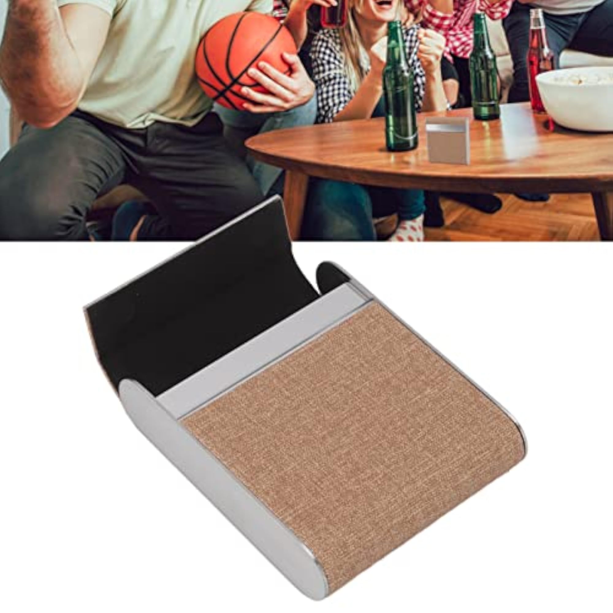 Inner Flocking Flip Cover Cigarette Case