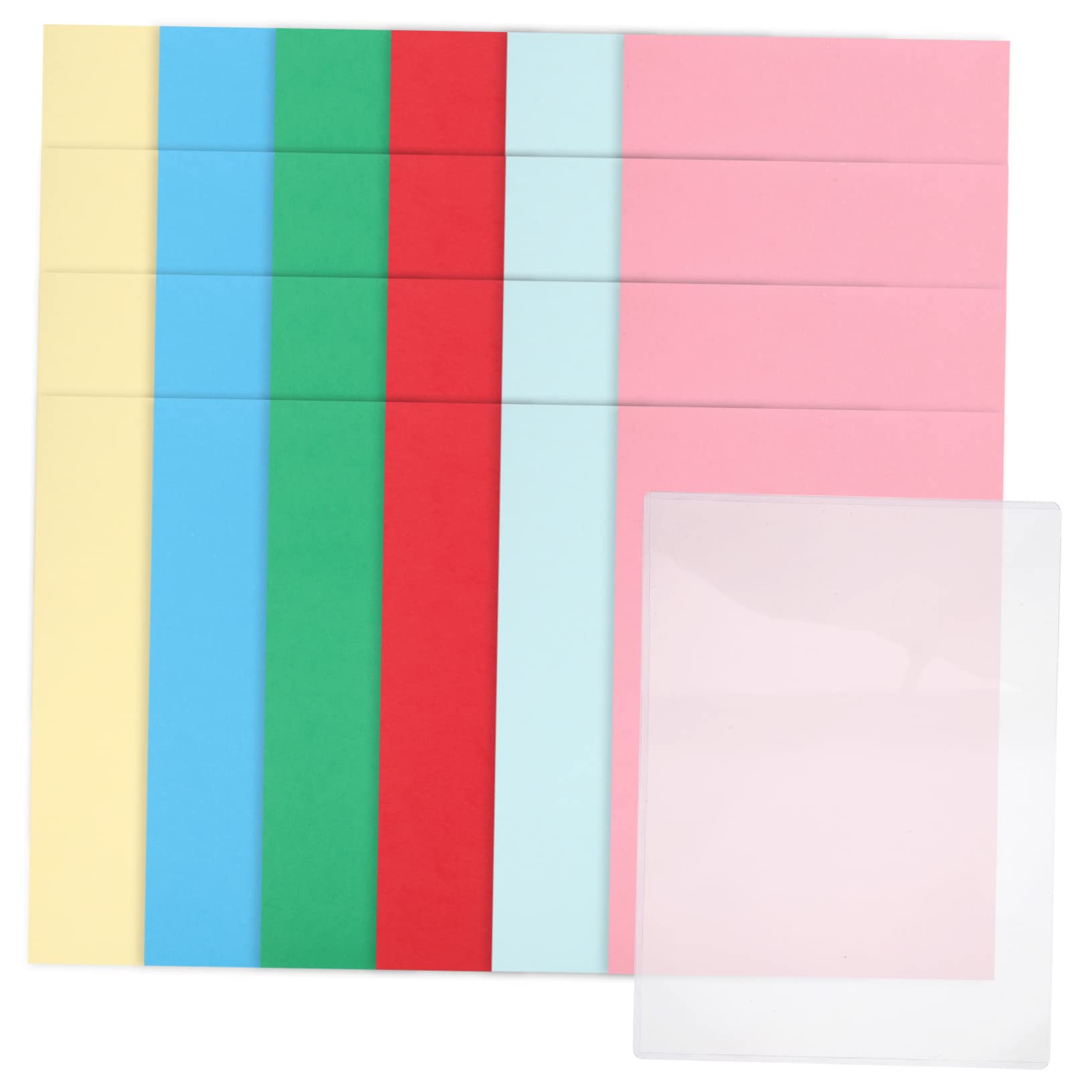 DOITOOL 1 Set DIY Sunprint Paper with Transparent Clip Practical Cyanotype Tools for Arts Crafts for Workshops Parties and Group Activities