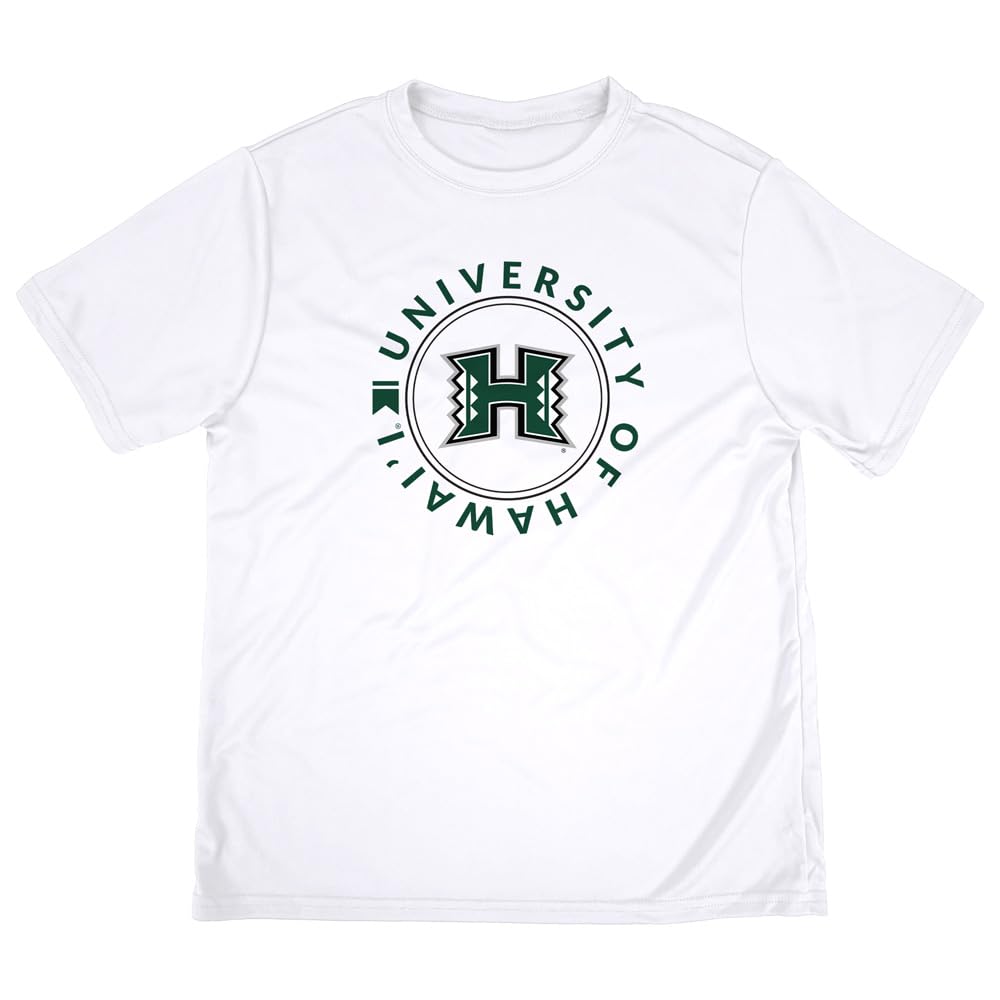 University of Hawaii Collegiate Emblem Youth Kids for Boys & Girls Sport Active T-Shirt