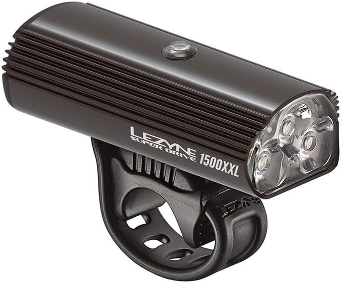 LEZYNE Super Drive 1500XXL Headlight Gun Metal Grey, One Size