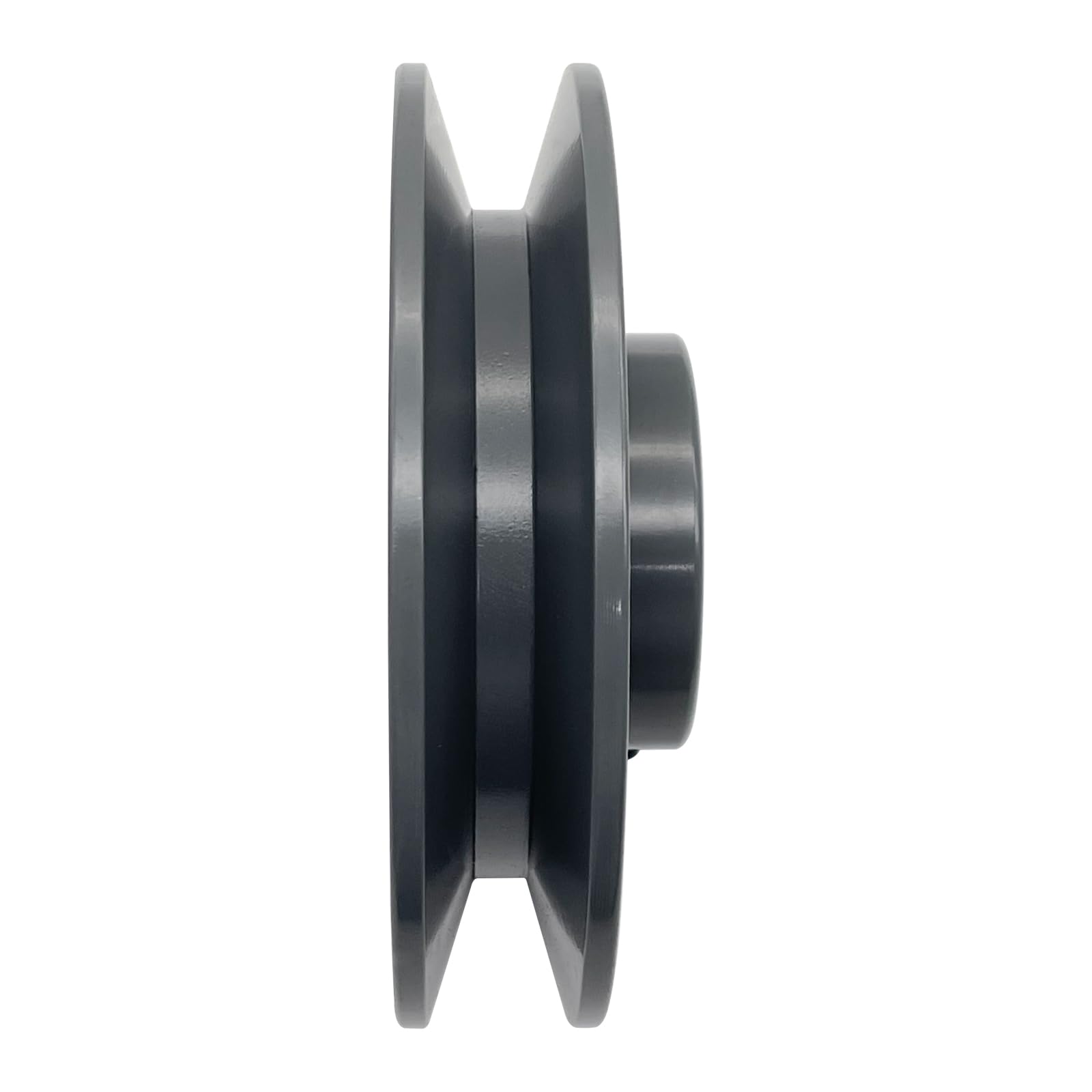 uxcell 2AK27-5/8 V-Belt Sheave 5/8Bore x 2.75OD Double Groove Web Sheave Bored-to-Size Sheave, Cast Iron, Belt Section for 4L or A Belt