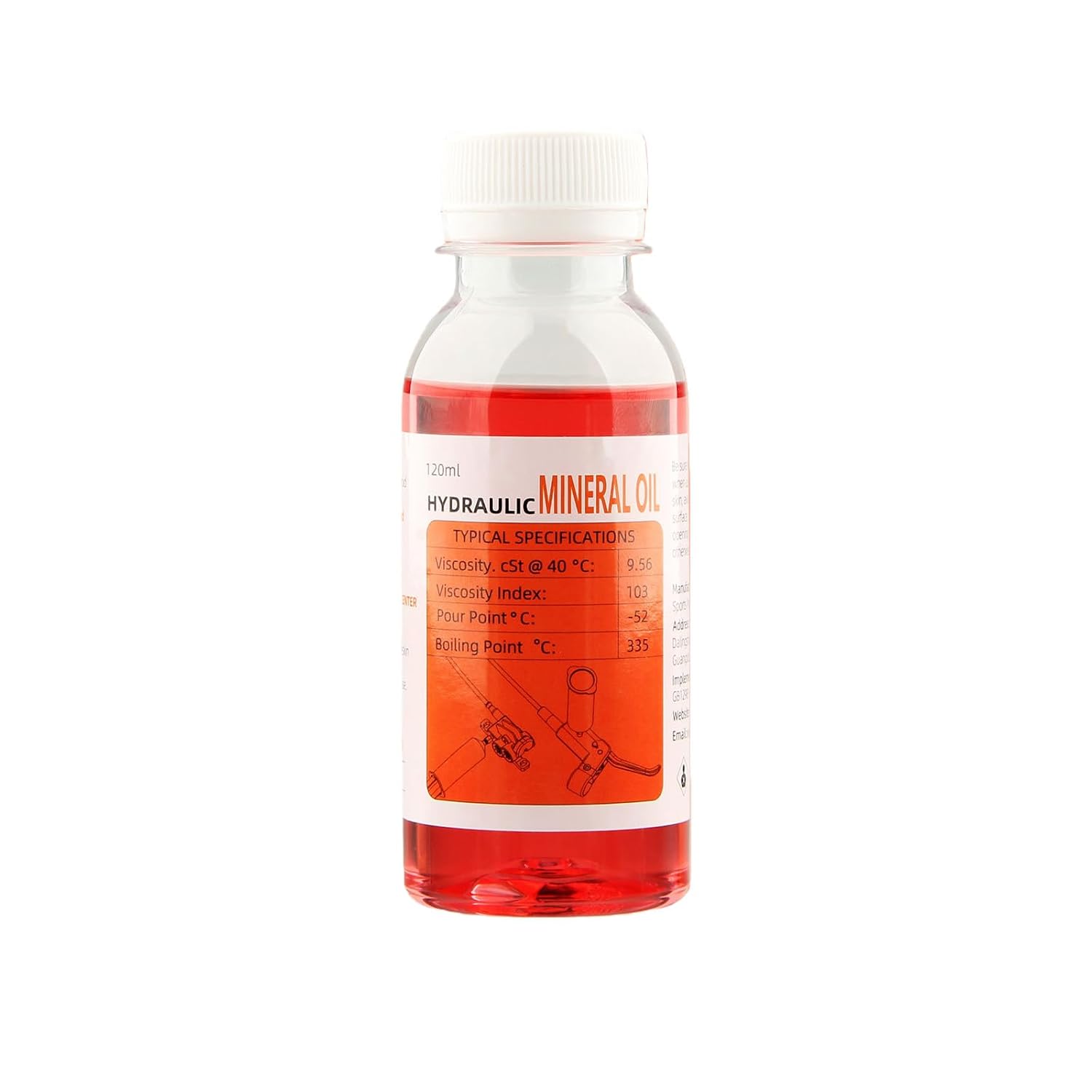 60ML Bicycles Brake Mineral Oil Systems Fluid Cycling Mountain Bicycles Hydraulic Disc Brake Oil Fluid Maintenance Tool Night Riding