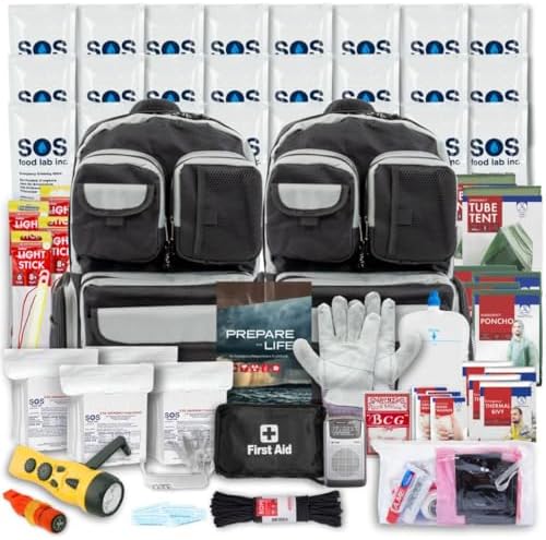 Emergency Zone 4 Person Urban Survival 72 Hours Bug Out/Go Bag | ...