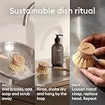 Vove Bamboo Dish Brush Set image 8