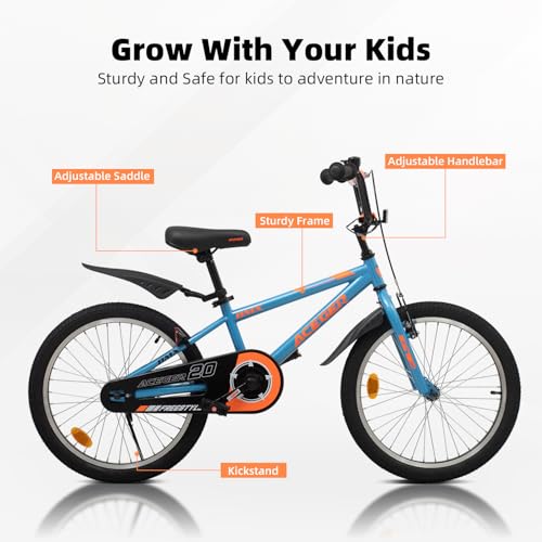 Image of ACEGER Kids Bike for Ages 2-12 Years Old Boys Girls and Toddler, 12 14 16 18 Inch Children Bicycle with Training Wheels, 20 Inch Bike with Kickstand, Multiple Colors.