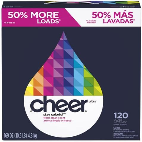 PGC84929 Powder Laundry Detergent, Fresh Clean Scent, 169oz Box