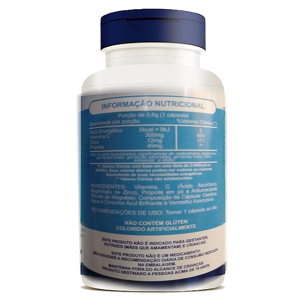 Imune 60cps 600mg (Própolis, Vitamina C e Zinco) | Kit 4 Frascos em promoção! Veja a oferta e mais achadinhos de Vitaminas & Suplementos 3 Hoje é o melhor dia para comprar Imune 60cps 600mg (Própolis, Vitamina C e Zinco) | Kit 4 Frascos com aquele preço maroto! Promoção! Aproveite a oferta! 3