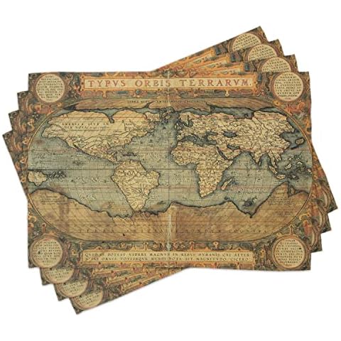 ABAKUHAUS Sets de Table Vintage Cover