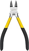 BOOSDEN 6.5 Inch Spring-Loaded Flush Wire Cutters - Ultra Sharp Side Cutters for Jewelry Making, Crafts, Floral & Electrical Wires
