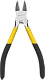 BOOSDEN Wire Cutter,6.5 inch Side Cutters,Spring Loaded Wire Cutters for Crafting,Flush Cutter,Ultra Sharp for Jewelry Making,Flush Cut Pliers,Dikes Wire Cutters,Floral Wire Cutter,Snips