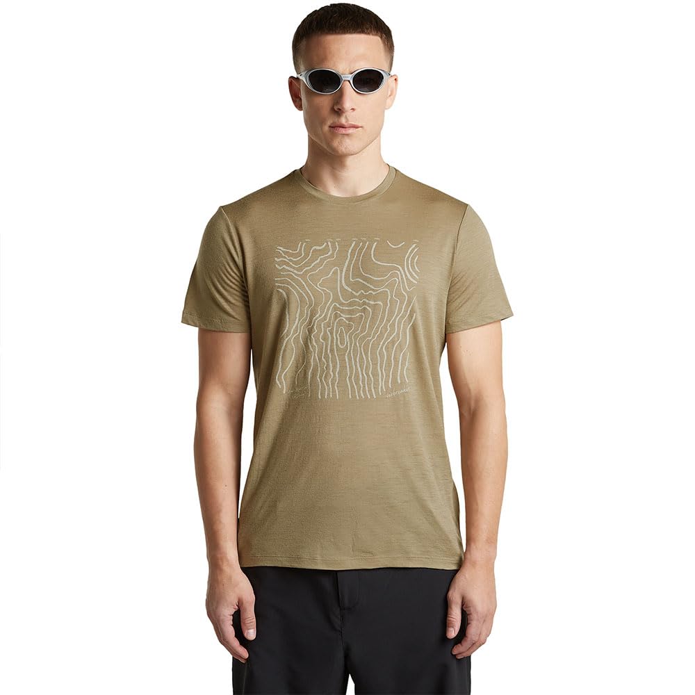 ICEBREAKER 150 Tech Lite Great Heights Short Sleeve T-Shirt M