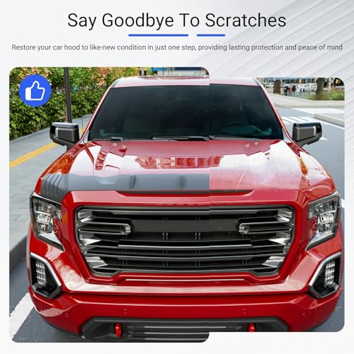 Protector de capó Xipoo de TPE para GMC Sierra 1500 2019-2025 4