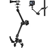 Super Clamp Camera Clamp Mount,10inch 360° Adjustable Articulating Magic Arm Holder,1/4