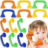 Shappy Bulk Reading Phones for Classroom Auditory Feedback Phone Manipulatives for Preschool Children Accelerates Reading Fluency and Pronunciation Toy Tool Supplies(12 Pcs)