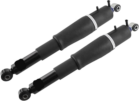 2 Air Suspension Struts Air Ride Shocks Rear Compatible For GMC Cadillac Escalade 2000-2013 /Chevy Avalanche/Silverado Suburban Tahoe