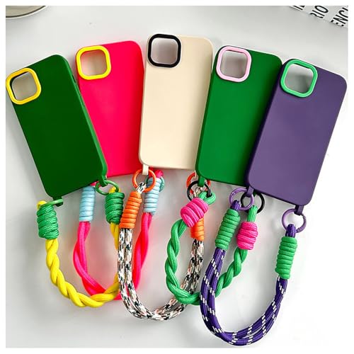 Coque iPhone 14 Promax avec cordon de serrage pour garder les mains libres - 5