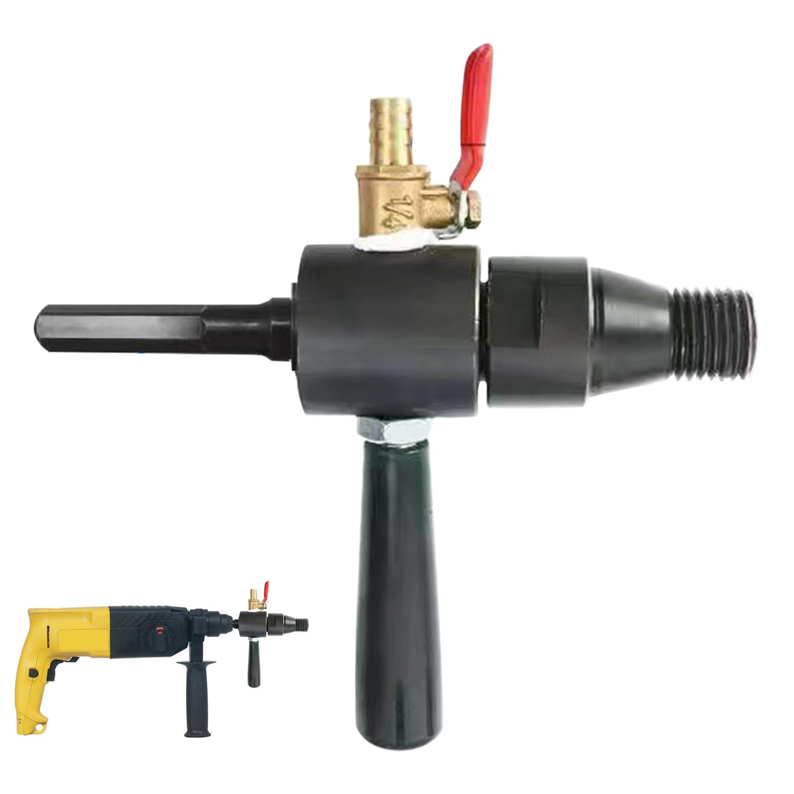 Wasserbohrer Spiralbohrwerkzeug für elektrische Bohrmaschine, Adapter für