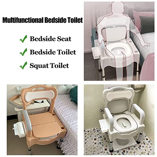 Chaise percée de chevet pour sécuriser les nuits à la maison