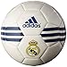 Spanish Primera Liga Real Madrid Soccer Ball, Size 5, White/Ray Purple/Collegiate Royal