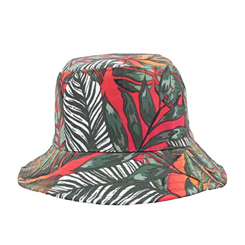 Chapéu Bucket Hat Feminino e Masculino Liso e Estampado Unissex Moderno (Verde escuro)