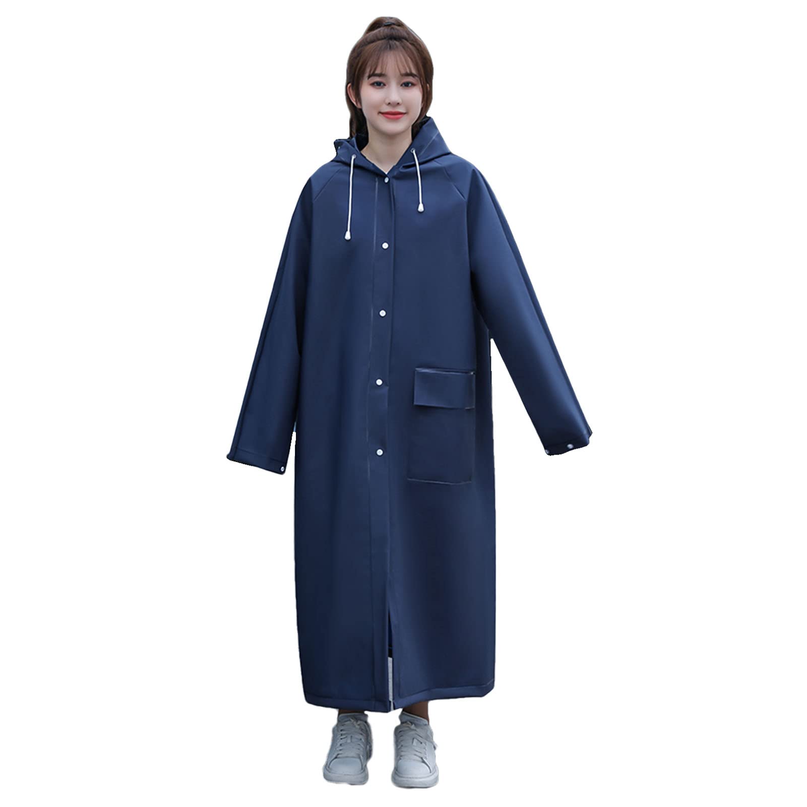 Poncho de pluie imperméable réutilisable cape de pluie de voyage