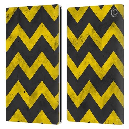 Housse cuir Amazon Fire Max 11 2023 protection portefeuille géométrique jaune gris