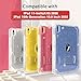ZoneFoker Case for iPad A16 11th Generation 11 Inch 2025 / 10th Gen 10.9 Inch Case 2022, Heavy Duty Shockproof Rugged Protective Translucent Cover with Pencil Holder Kickstand, Clear Glitter