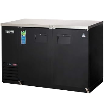 EBB48-24 Back Bar Cooler Cabinet 2 Solid Doors, 115v, NSF - 13 cu. ft.