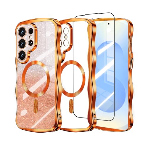 Coque paillettes Galaxy S26 Ultra brillante pour femme active
