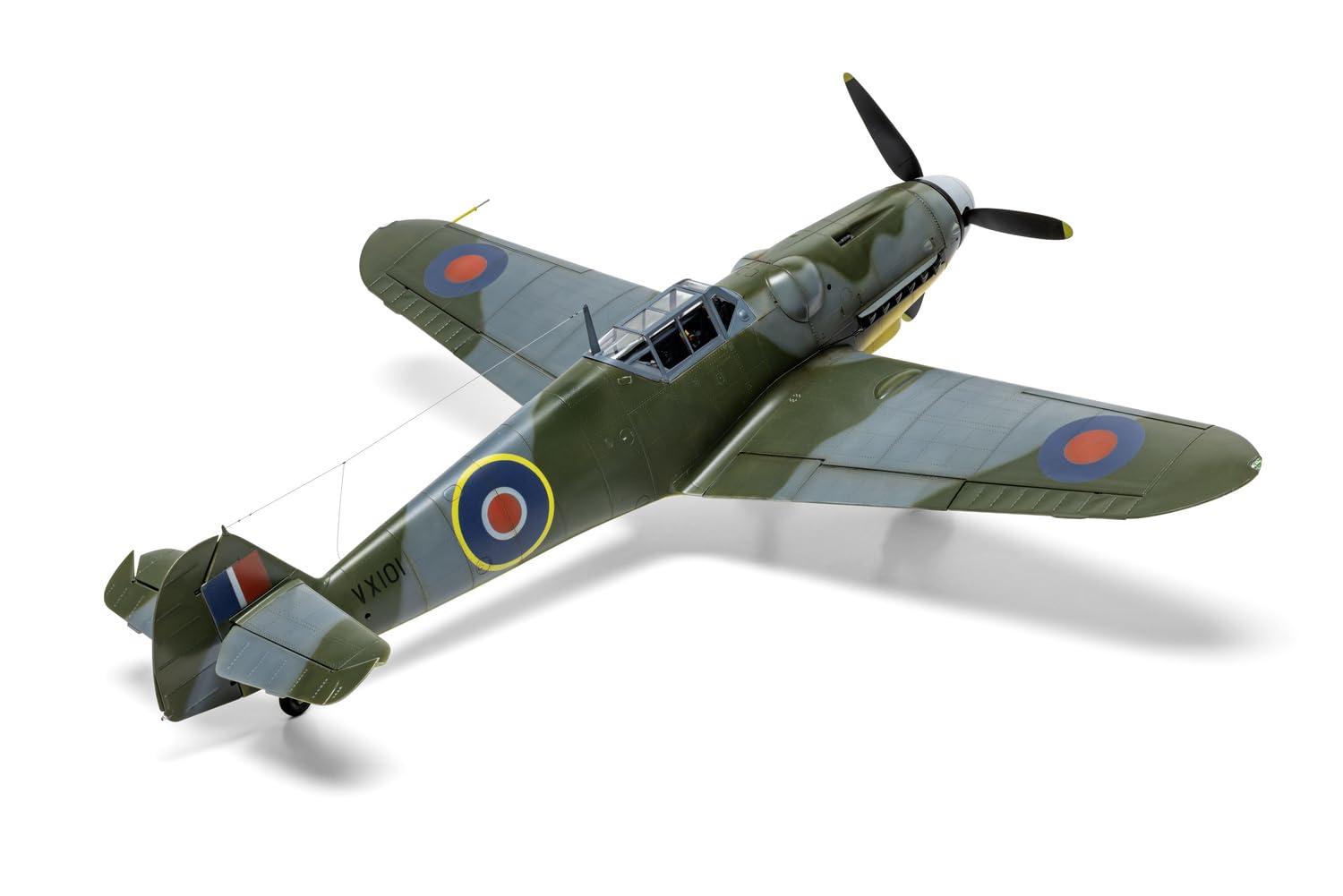 AIRFIX - A17003 Messerschmitt Bf109G-5/6 Plastikmodellbausatz für Erwachsene und Kinder ab 8 Jahren, Set enthält Spritzgussrahmen und Abziehbilder – Maßstab 1:72