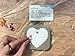 Handmade Creative Gypsum Fragrant Stone Peach Heart Heart Fragrant Stone Car Mounted Air Outlet Wardrobe Essential Oil Fragrant