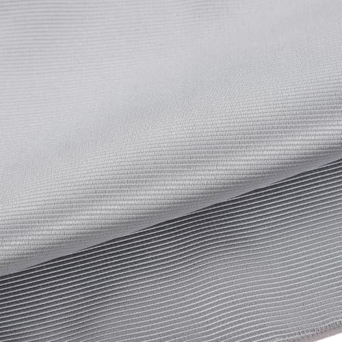 Set de corbata para hombre con gemelos y pañuelo gris miniatura 5