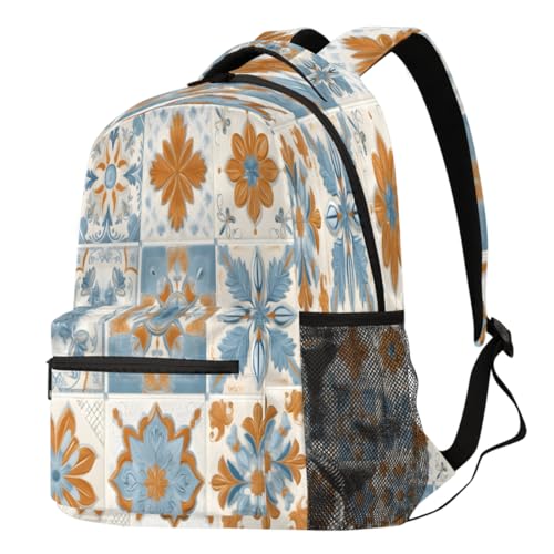 Sac à dos d'école et de randonnée au motif floral pour vos voyages