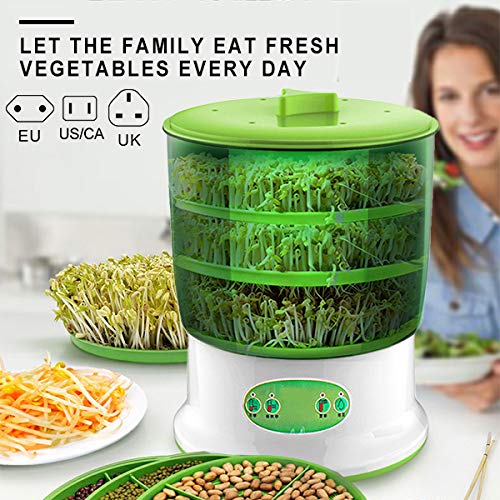 lzndeal Automatic Sprouter Machine Bean Sprouts Growing Machine Large-Capacity Sprouting Seedling Machines - Thumbnail 2