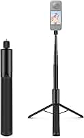 Bastão de selfie invisível retrátil de 122 cm para Insta360 X5 / X4 / X3