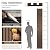 LARWORKS Acoustic Wood Slat Panels 2 Pack 106" x 12.6", Soundproof Wooden Wall Panels, 3D Fluted Panel for Interior Wall Decor, Living Room, Bedroom - Walnut (Cover Approx. 19 sq.ft)