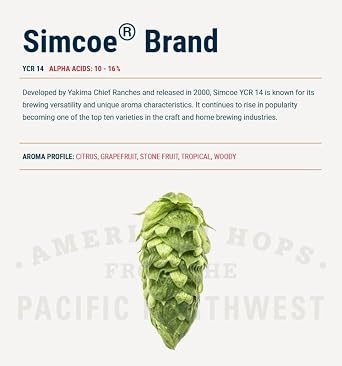 Simcoe Hop Pellets 1 oz - 3 Pack