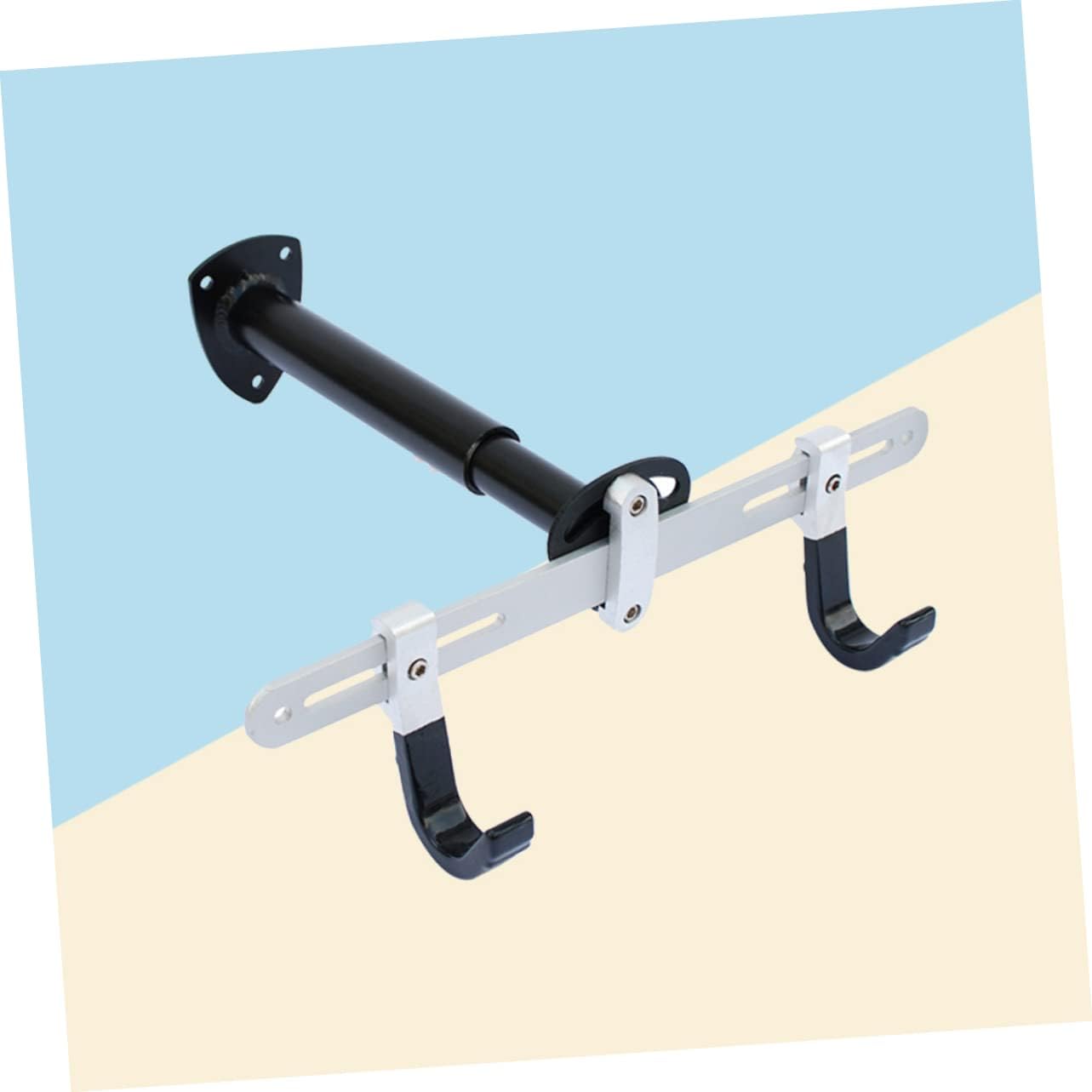 Vertical Bike Hanger Rack for Balance Bikes Wall Mounted Storage System with Coated Hooks for Scratch Protection Indoor Shed Organizer Solid