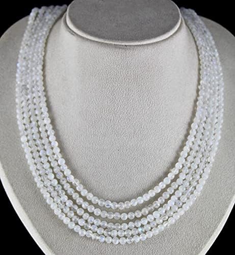 Collier perles de lune LKBEADS 5 rangs le cadeau d'anniversaire idéal