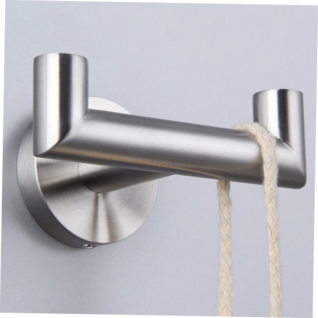 3 Perchas Dobles De Acero Inoxidable Para Toallas Para Montar En La Pared Para Baño Cocina Abrigos Y Ropa.