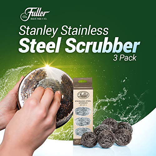image for Fuller Brush Heavy Duty Stainless Steel Scrubbing Scour Sponges - Kitc